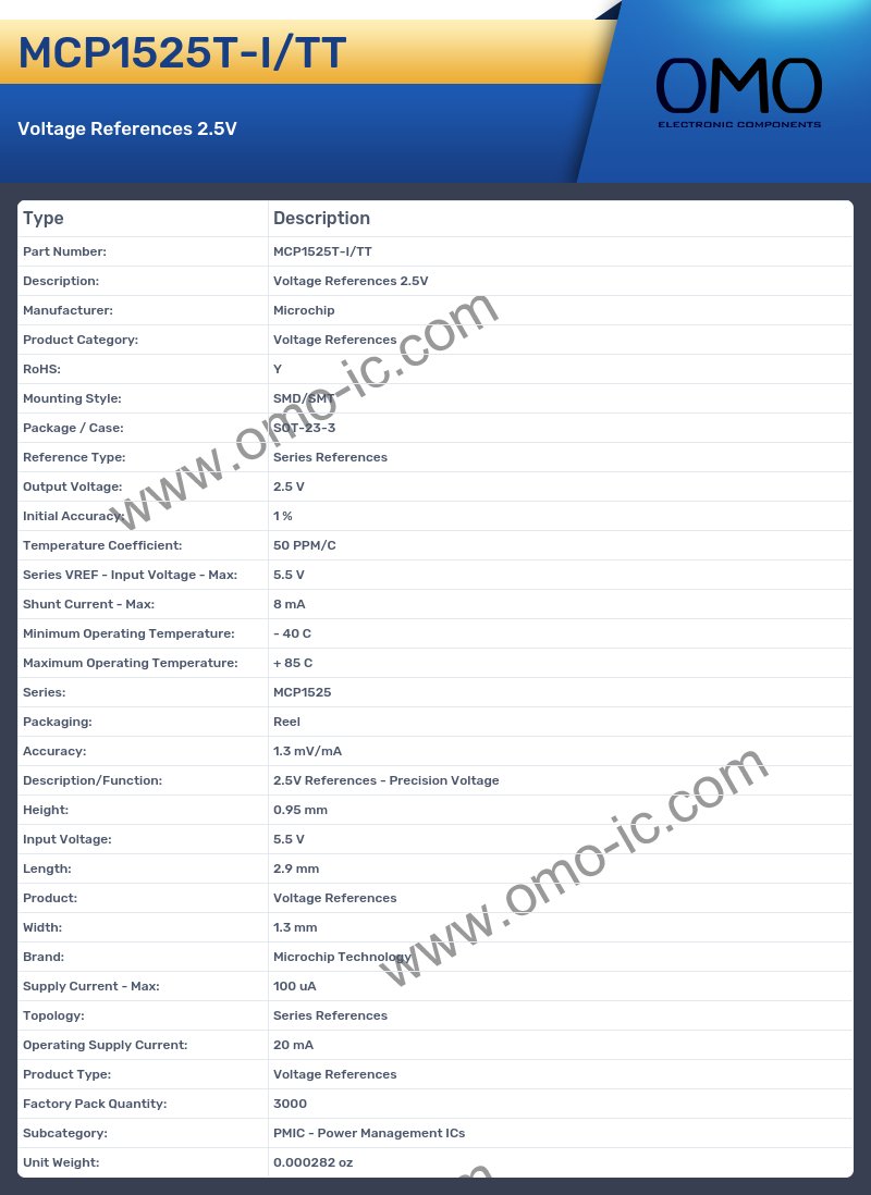 MCP1525T-I/TT