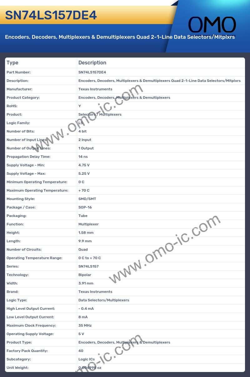 SN74LS157DE4