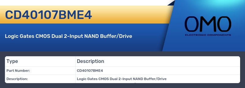 CD40107BME4