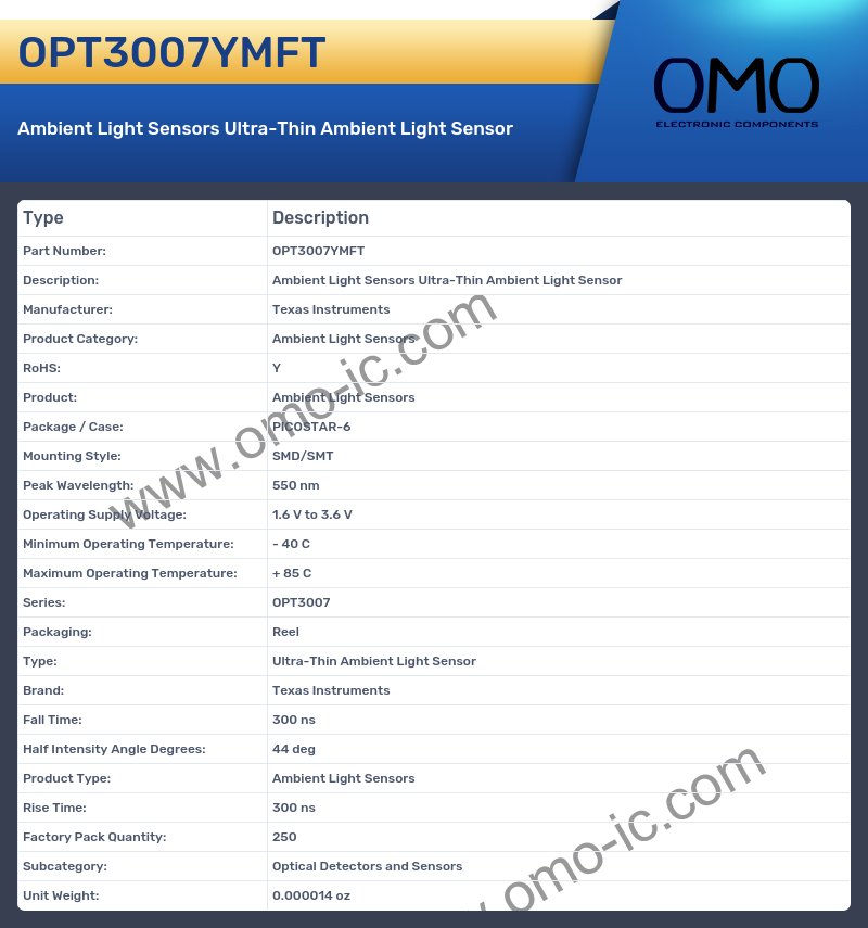 OPT3007YMFT
