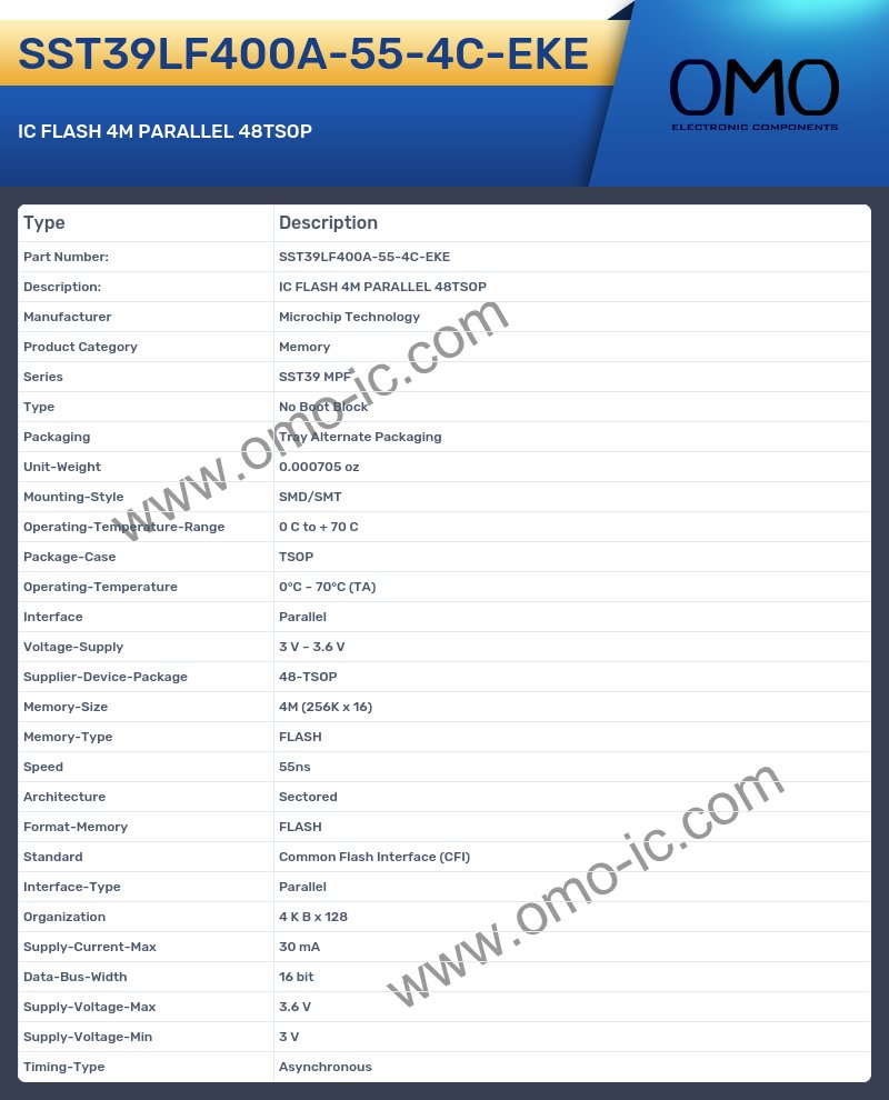 SST39LF400A-55-4C-EKE