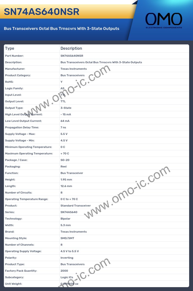 SN74AS640NSR