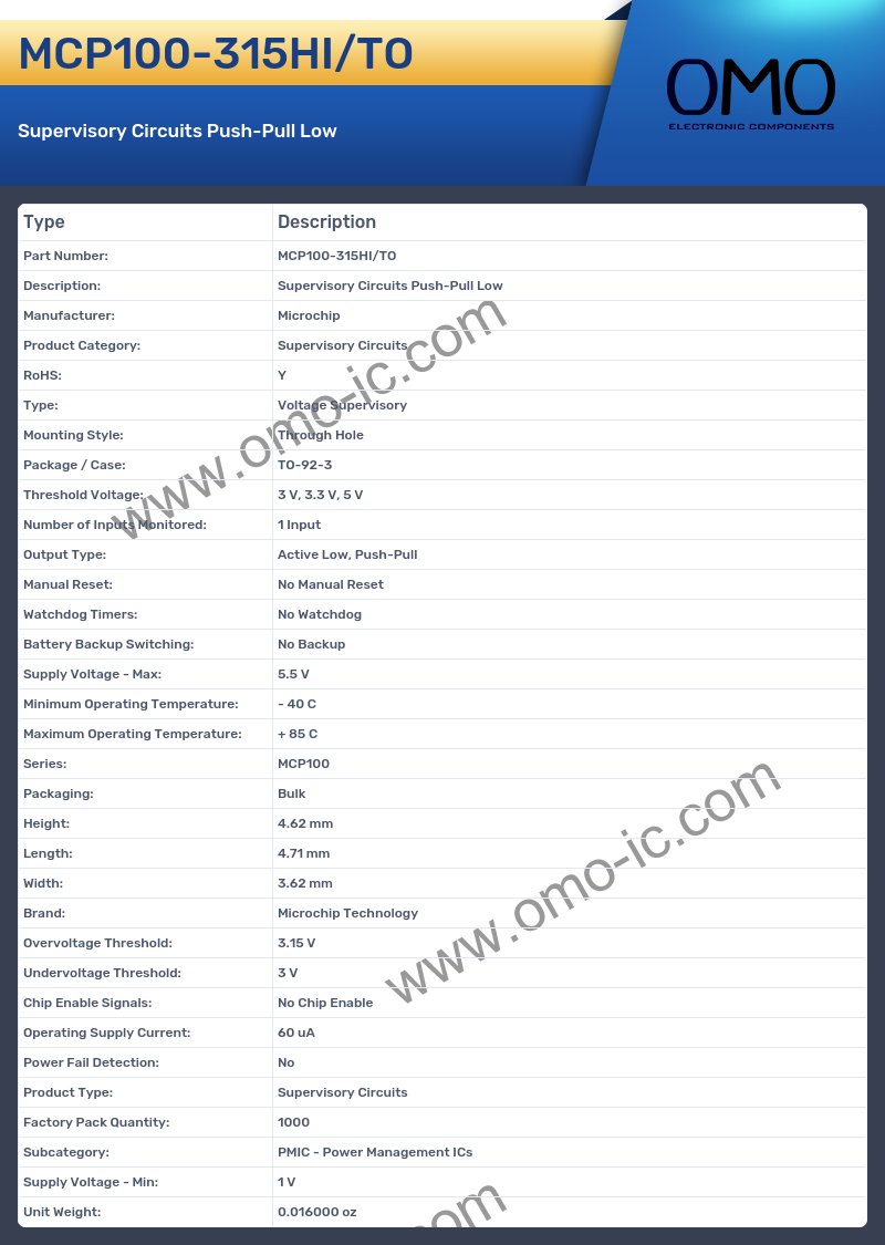MCP100-315HI/TO