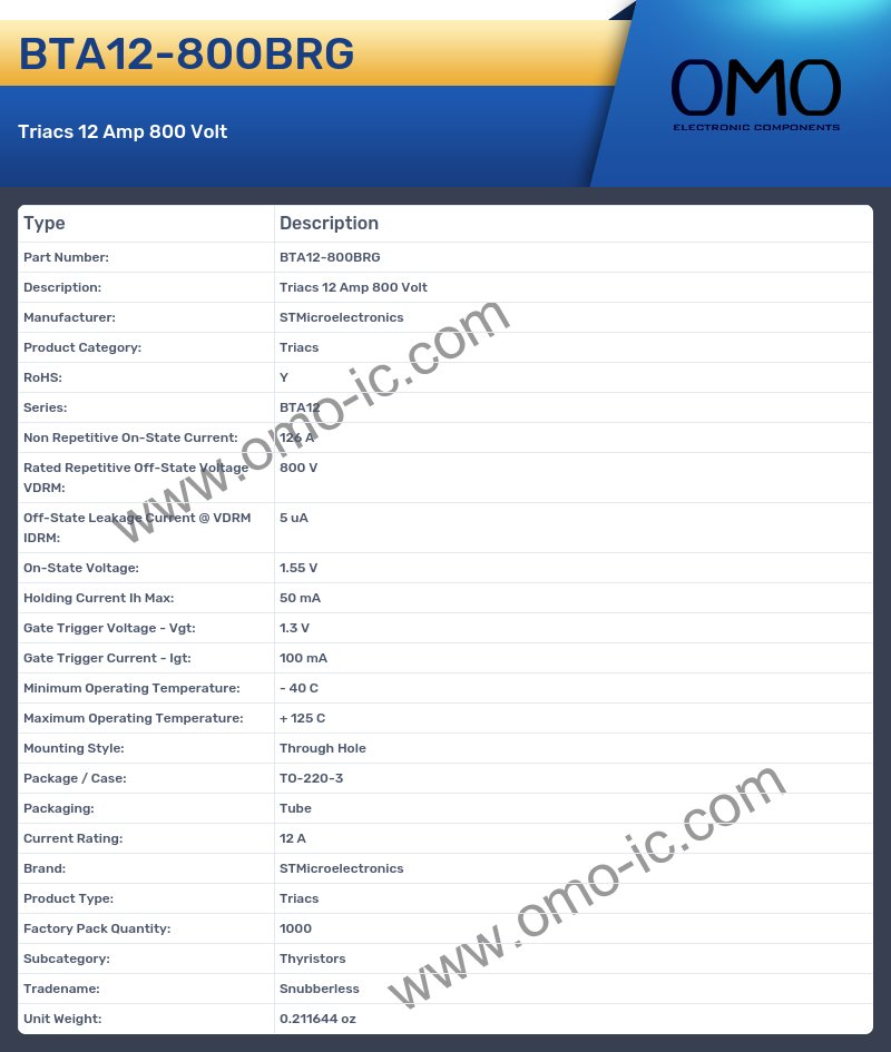BTA12-800BRG