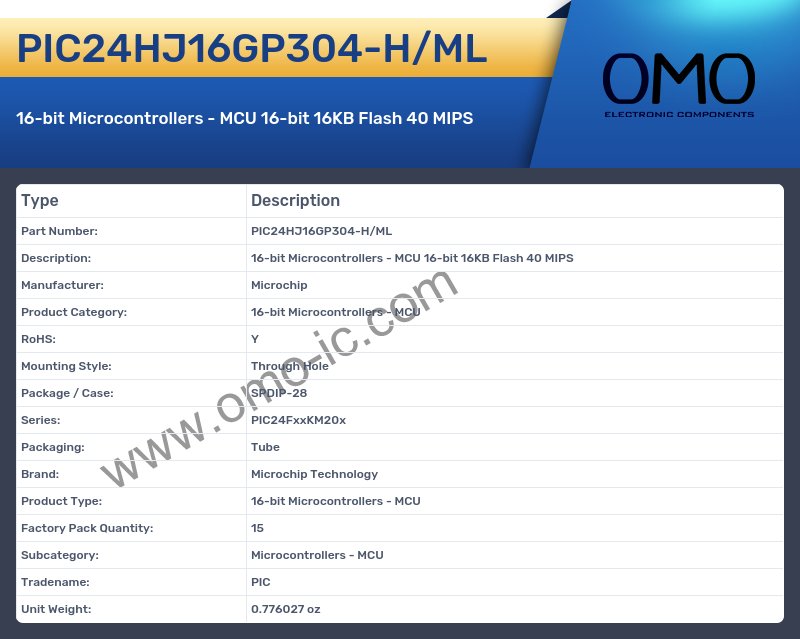 PIC24HJ16GP304-H/ML