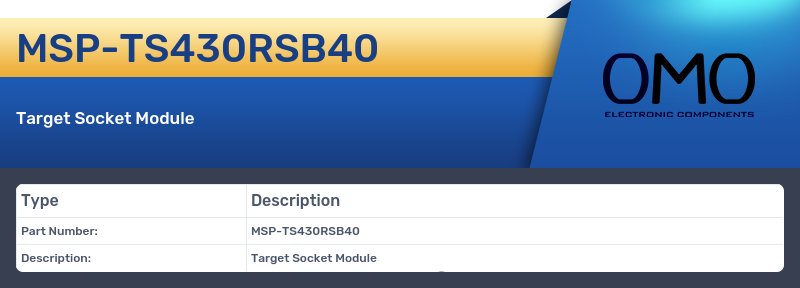 MSP-TS430RSB40