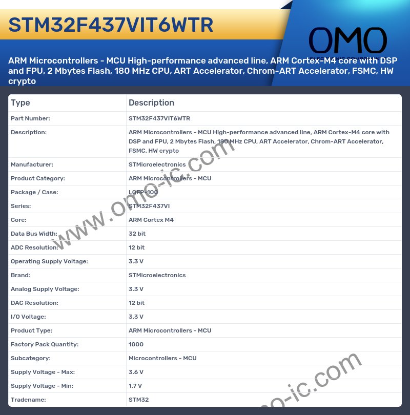 STM32F437VIT6WTR