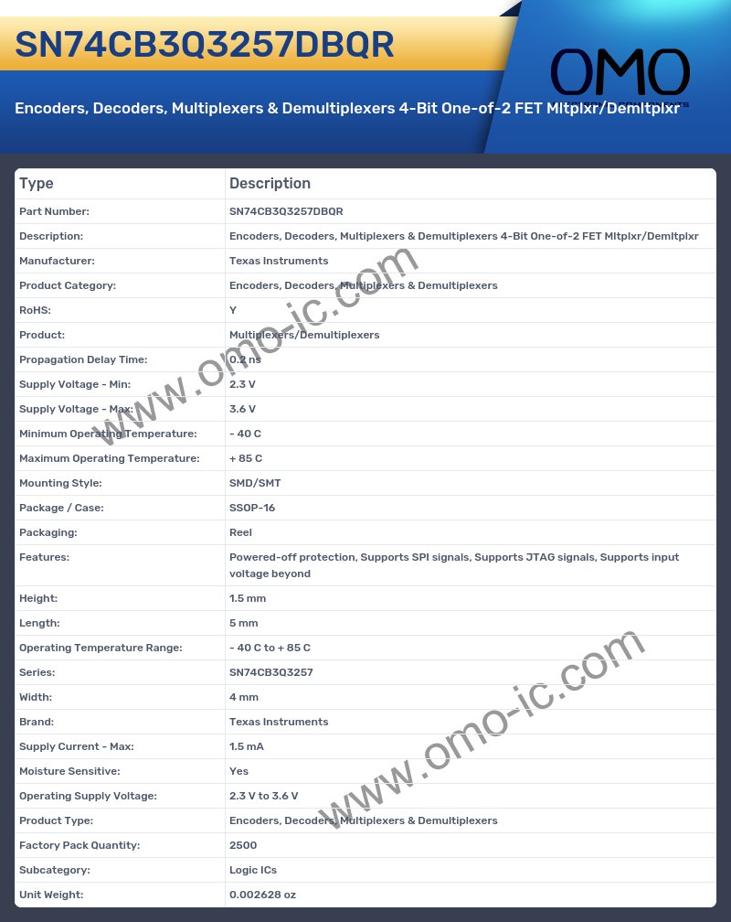 SN74CB3Q3257DBQR