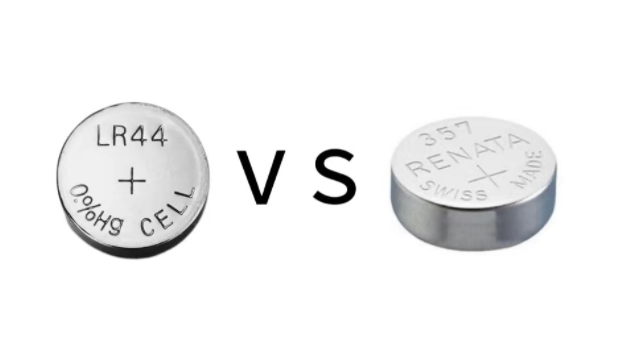 The difference between LR44 and 357 batteries