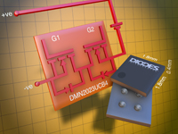 DMN2023UCB4 and DMP2100UCB9 MOSFETs