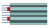 SL8803/04-10DN5-00 Custom-Cut Twin Axial Cable