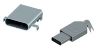 High-Speed USB Type C Plugs and Sockets