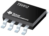 TSV912 Rail-to-Rail Input/Output, 8 MHz Operationa