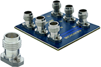 Solderless RF LiteTouch PCB Connectors