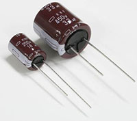 KXF Series Aluminum Electrolytic Capacitors