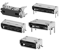 Nano-Pitch I/O™ Receptacles