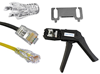 Qwik RJ45™ Modular Plugs for Cat6/Cat5e Cables
