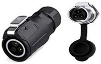 MRD Series Rugged Circular Locking Connectors