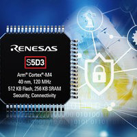 S5D3 Microcontroller from the High Integration Ser