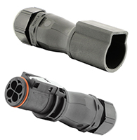 UTL Series 4-Position Connectors with Backshell