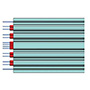 SL8801/12-10DA5-00 Custom-Cut Twin Axial Cable
